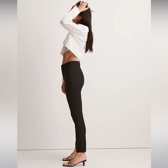 WOMEN’S MADEWELL 10” HIGH-RISE SKINNY JEANS SIZE 27 - Picture 6 of 9